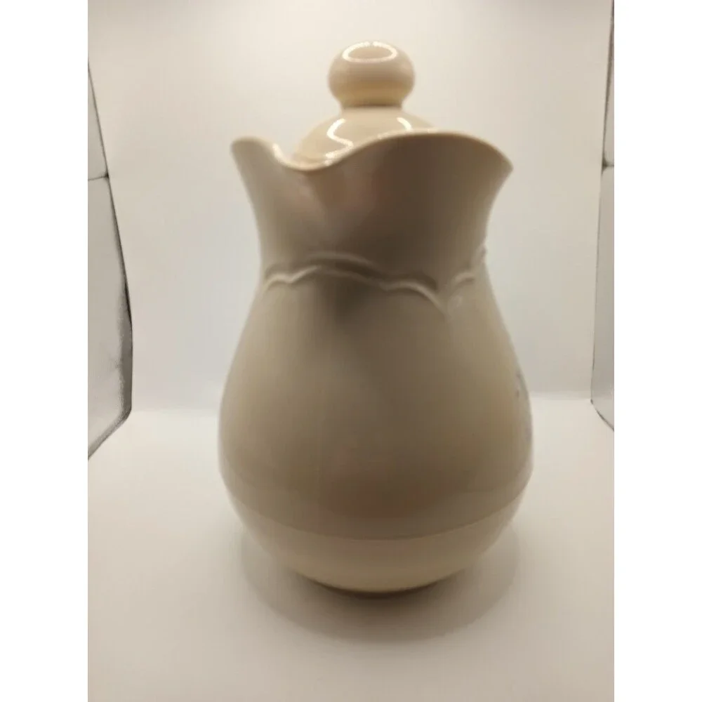 Pfaltzgraff Remembrance Floral Pattern Carafe Pitcher Thermos Plastic Vintage